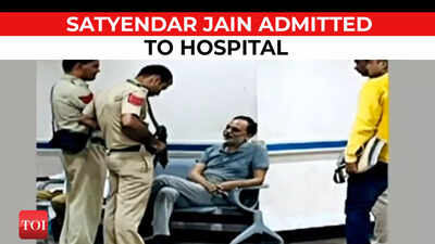 Former Delhi minister Satyendar Jain hospitalised after fall in Tihar jail bathroom
