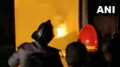 Massive fire breaks out at scrap godown in Thane's Bhiwandi, no injuries reported