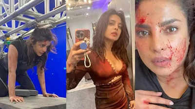 'Blood, sweat, and tears, literally...' Priyanka Chopra Jonas drops a BTS video from the sets of 'Citadel'; expresses gratitude towards the stunt artists