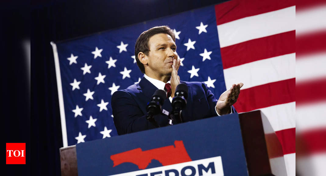 Iowa: US: DeSantis to campaign in Iowa, New Hampshire and South Carolina after chaotic presidential launch – Times of India