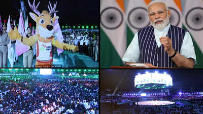 UP has become 'sangam' of sportspersons: PM Modi after inaugurating Khelo India University Games