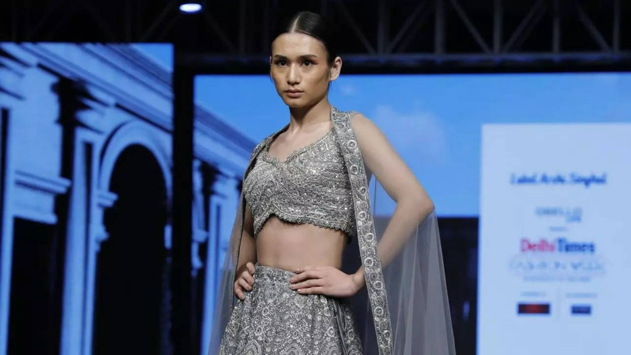 Lehengas galore at DTFW 2023 - Times of India