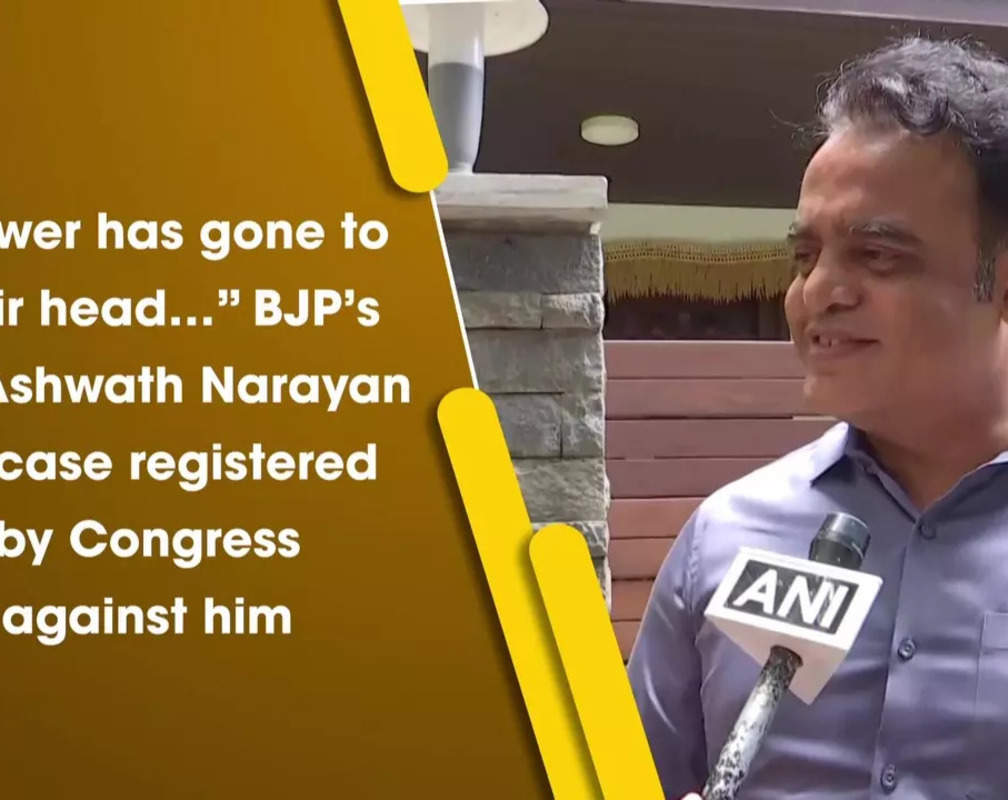 
“Power has gone to their head…” BJP’s CN Ashwath Narayan on case registered by Congress against him
