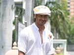 Vidyut Jammwal promotes IB 71 in style