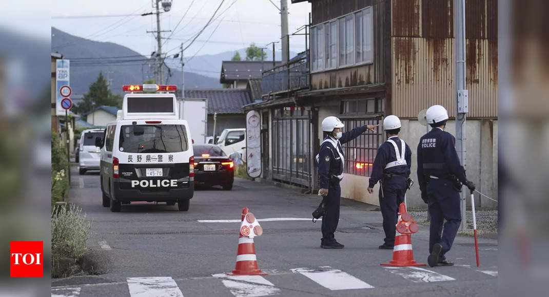 Suspect in killing of 4 people, including 2 police officers, in Japan captured after standoff