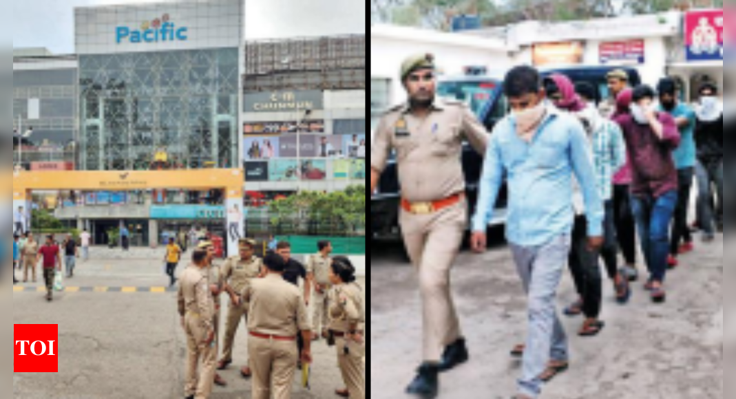 Pacific Mall Ghaziabad Police Raid 8 Spas In Ghaziabad S Pacific Mall