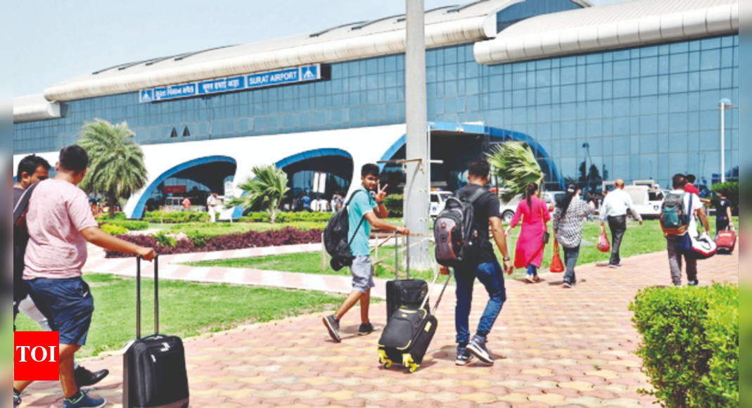अप्रैल में, सूरत हवाईअड्डे पर अंतर्राष्ट्रीय यात्रियों में 83% की वृद्धि हुई सूरत समाचार – टाइम्स ऑफ इंडिया अप्रैल में, सूरत हवाईअड्डे पर अंतर्राष्ट्रीय यात्रियों में 83% की वृद्धि हुई सूरत समाचार – टाइम्स ऑफ इंडिया
