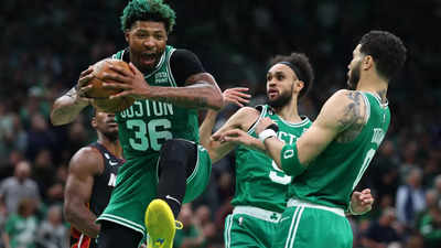 Boston Celtics pummel Miami Heat to keep NBA title hopes alive