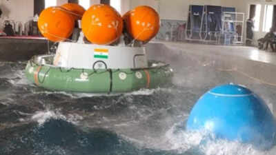 Isro, Navy release Gaganyaan recovery training plan