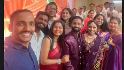 Vanita Kharat, Priyadarshini Indalkar, and others attend the wedding ...