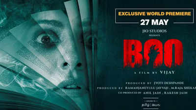 Director Vijay's horror thriller 'Boo' to premiere directly on OTT