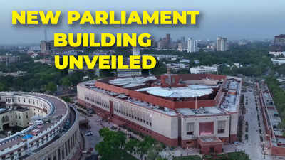 Watch: First visuals of new Parliament building inaugurated by PM Modi