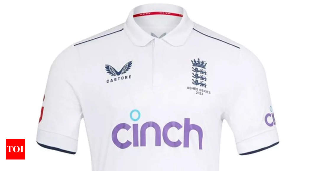 England unveil special edition Test shirt for Ashes series against Australia | Cricket News – Times of India