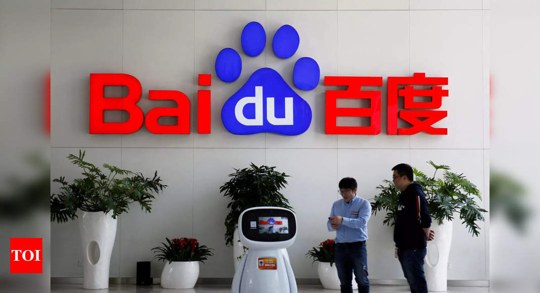 Baidu: Baidu AI model launch: Here’s what the company CEO has to say – Times of India