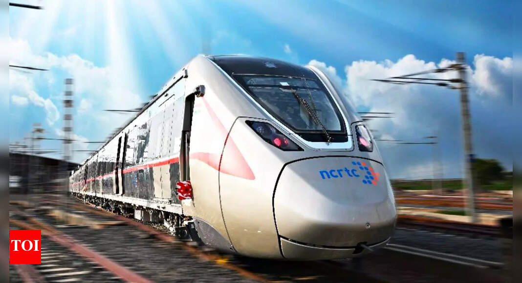 RRTS trains: What's special about India's first 160 kmph regional rapid  train? Watch video to know top features - Times of India