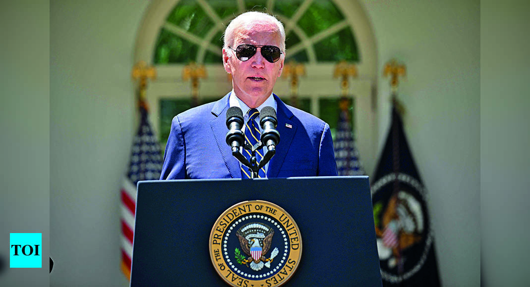 Joe Biden ‘hopeful’ of imminent US debt deal – Times of India