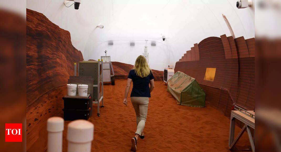 Mars: Meet the scientist (sort of) spending a year on Mars - Times of India