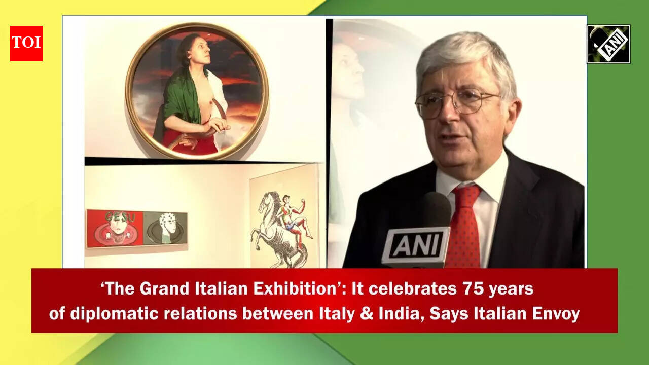‘The Grand Italian Exhibition’: It celebrates 75 years of diplomatic ...