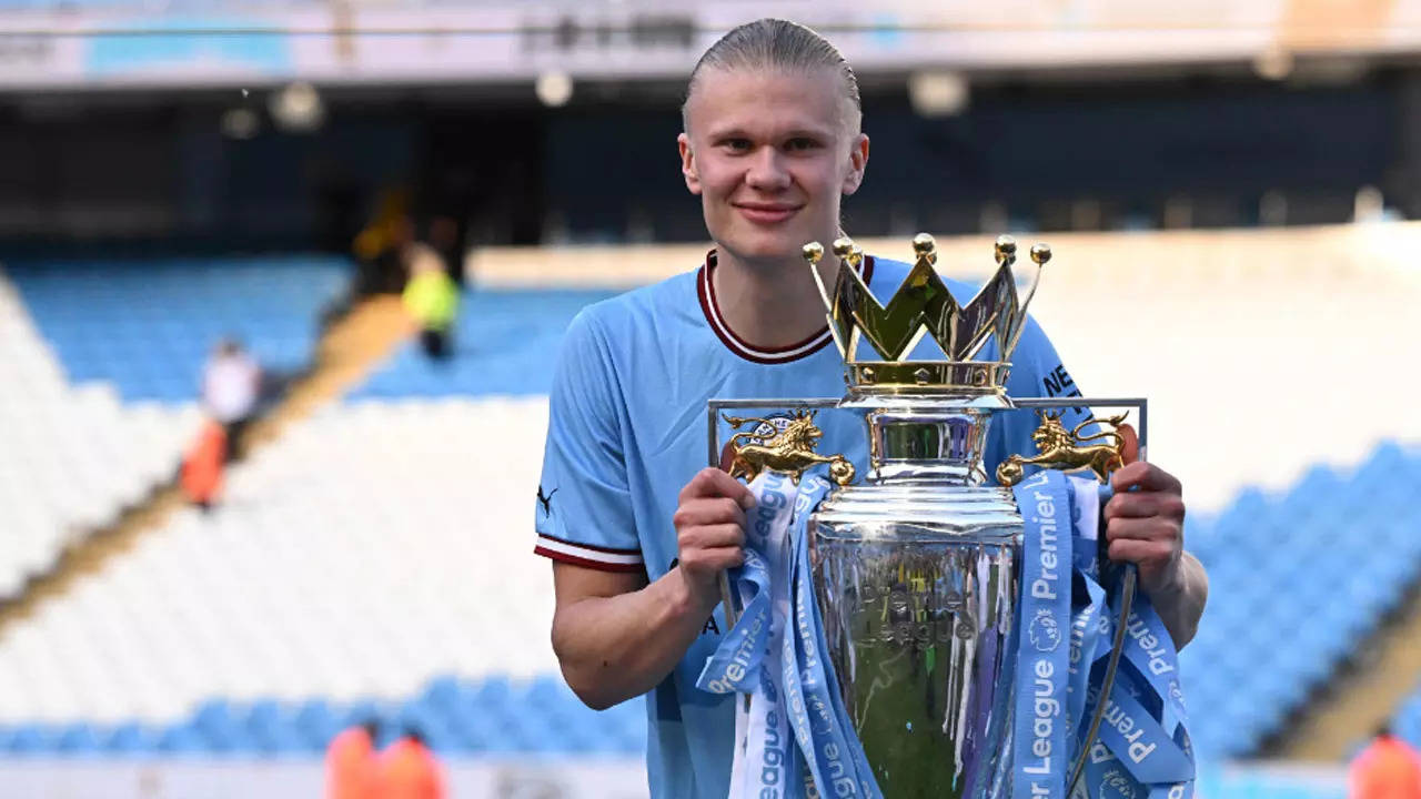 Scoring machine Erling Haaland won the title of Champions League