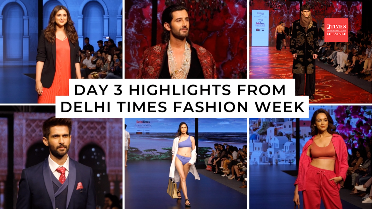 Coalescences of Day-3 at Haute Couture Week - Times of India