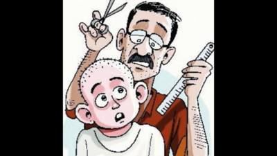 Majuli school chops off students' hair