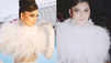 Urvashi Rautela turns into a 'princess' as she graces an award show wearing an all-white feather gown