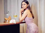 Krystle Dsouza looks drop-dead gorgeous in sparkly scarlet gown, see pictures