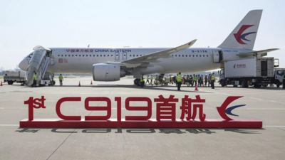 China's first domestically built passenger plane successfully makes its maiden commercial flight