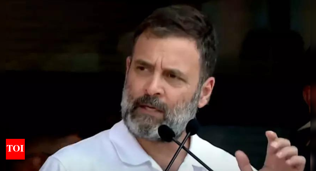 Rahul Gandhi:  Rahul Gandhi gets new passport, set to travel to US on Monday | India News – Times of India