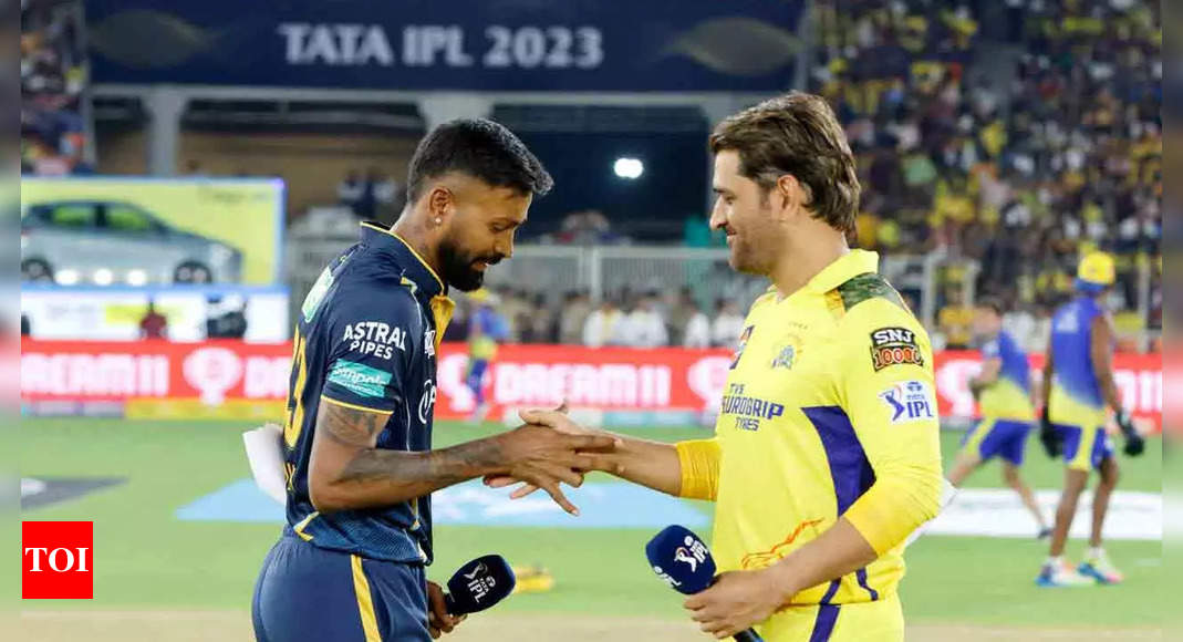 IPL 2023 Final Live Score: It’s CSK vs GT in the title clash! Who will wear the crown this time?  – The Times of India