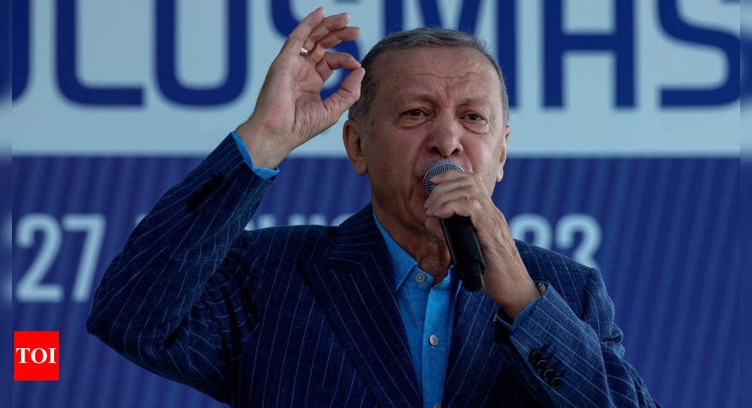 Erdogan: Erdogan declares victory in Turkey run-off election – Times of India