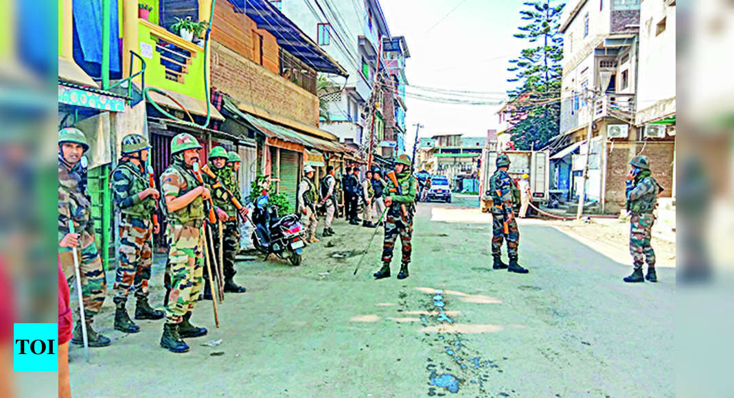 Manipur:  Manipur CM blames Kuki militants for unrest, brands them ‘terrorists’ | India News – Times of India