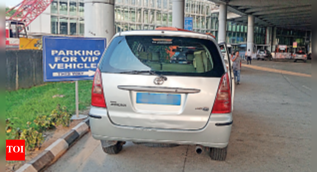 Kolkata: New airport VIP parking zone fails to stop violations ...