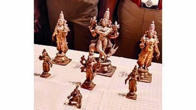 Stolen panchaloha idols recovered