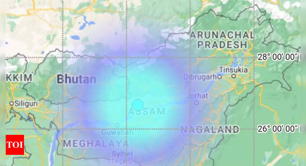 Assam Earthqauke News: Magnitude-4.4 Earthquake Hits Assam's Sonitpur ...