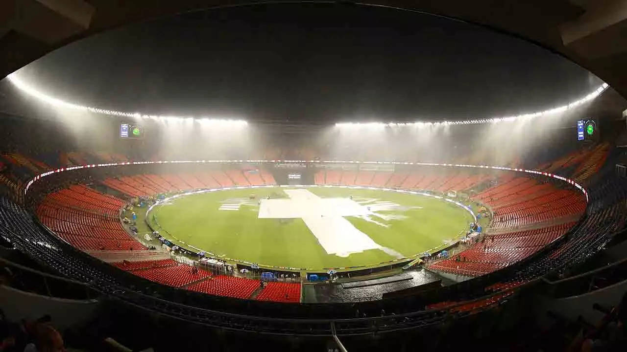 Narendra Modi Stadium Weather Yesterday - India 2023