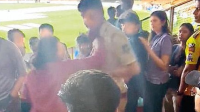 IPL 2023 Final: Woman clashes with ‘drunk’ cop at Ahmedabad's Narendra Modi Stadium