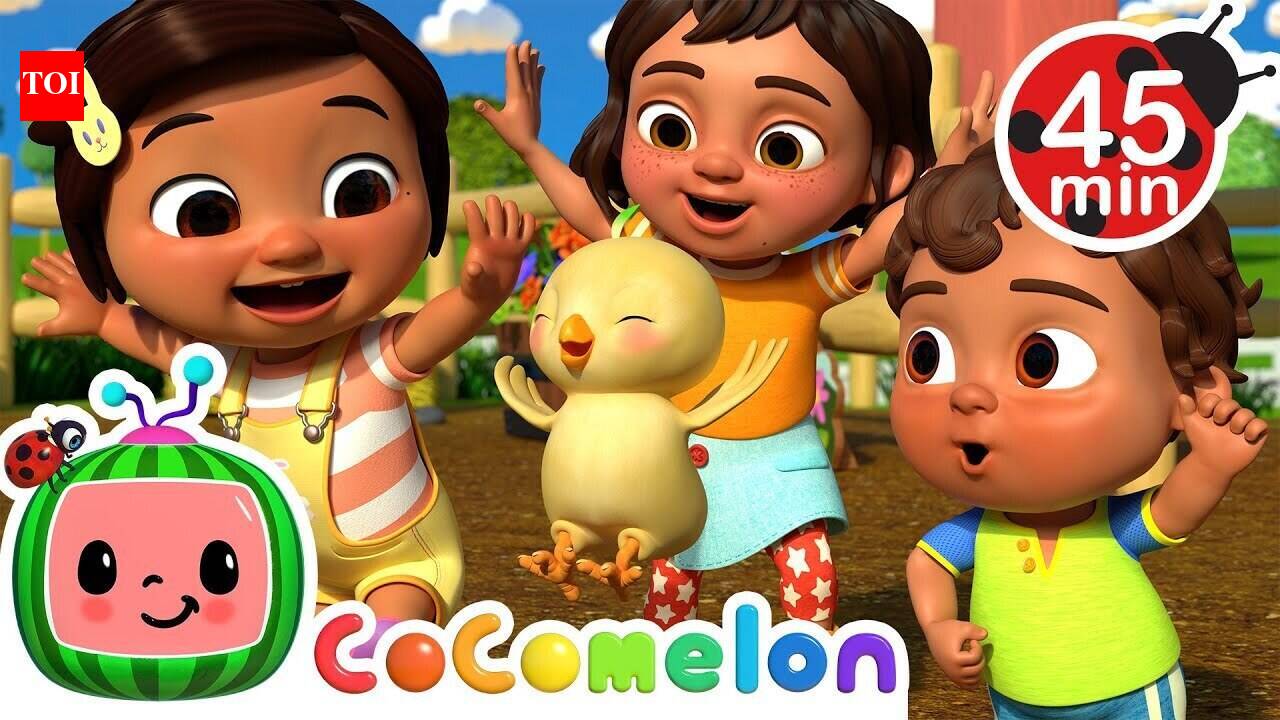 Nursery Rhymes in English: Children Video Song in English 'Baby Animal ...