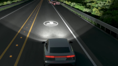 Hyundai's new headlamp tech can reduce accidents: Displays driving info on the road