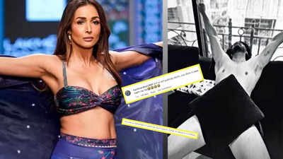 Malaika Arora drops private picture of beau Arjun Kapoor hiding his modesty with a cushion; trolls say 'he is a sugar daddy'