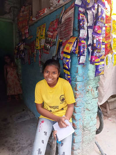 A day in the life of: A street kid who tells stories of those like her