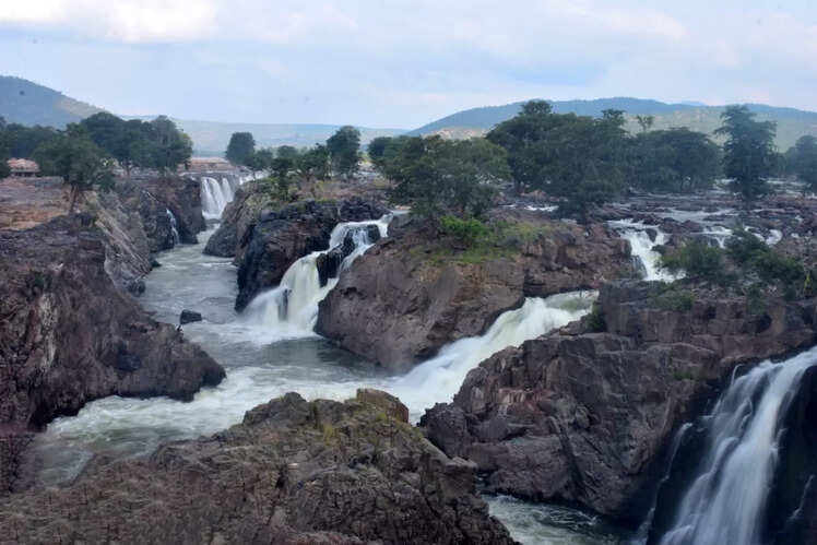 The waterfalls