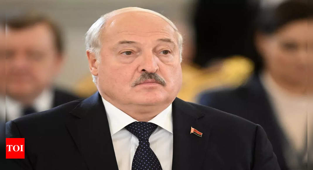 Belarusian President Lukashenko taken to hospital after meeting with Russian counterpart Putin: Report – Times of India