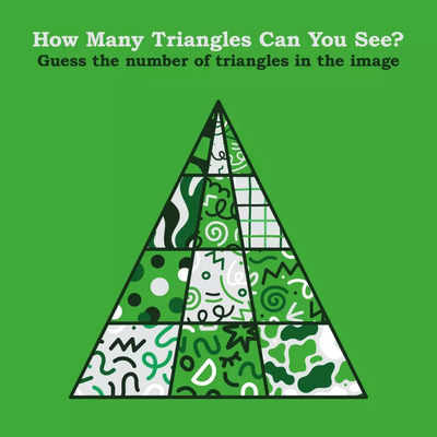 Brainteaser: Can you count all the triangles in 60 seconds?