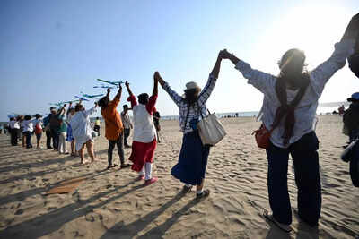Goans gather in solidarity for river Mhadei at a festival in Miramar