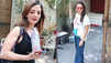 Sussanne Khan and Seema Sajdeh get papped in the city