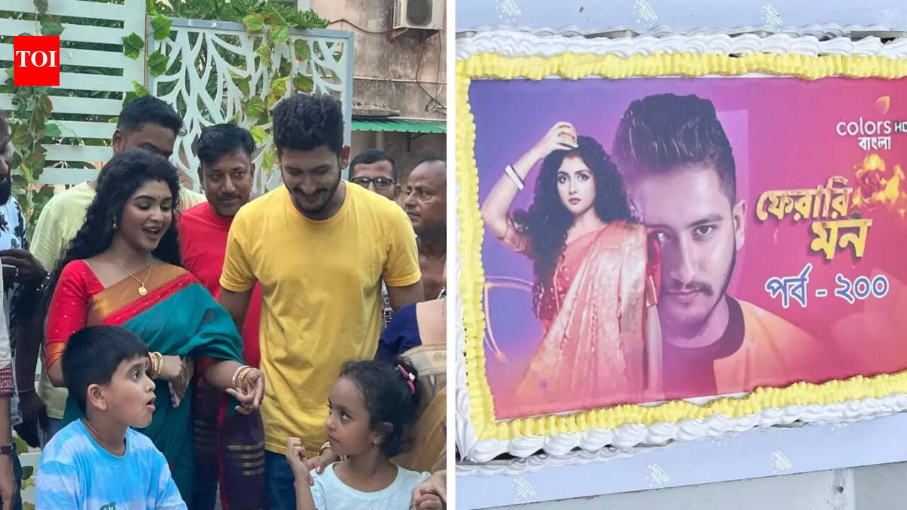 TV show ‘Pherari Mon’ completes 200 episodes; team celebrates