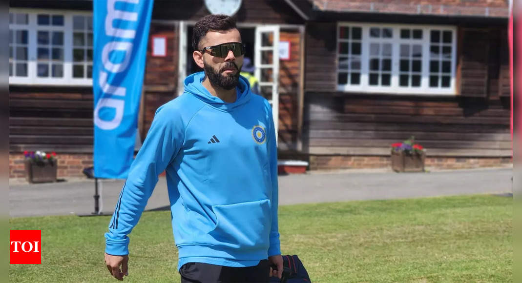 Virat Kohli joins Team India’s training session ahead of WTC final | Cricket News – Times of India