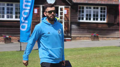 Virat Kohli joins Team India's training session ahead of WTC final |  Cricket News - Times of India