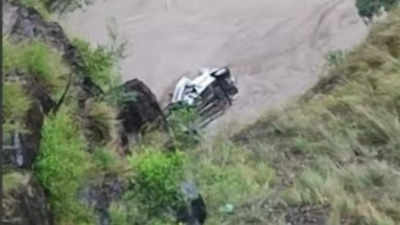Couple among four killed, another injured as vehicle rolls down river in Jammu and Kashmir's Doda